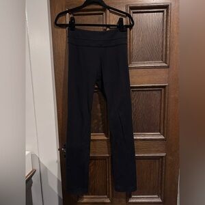Lululemon black mid rise leggings black